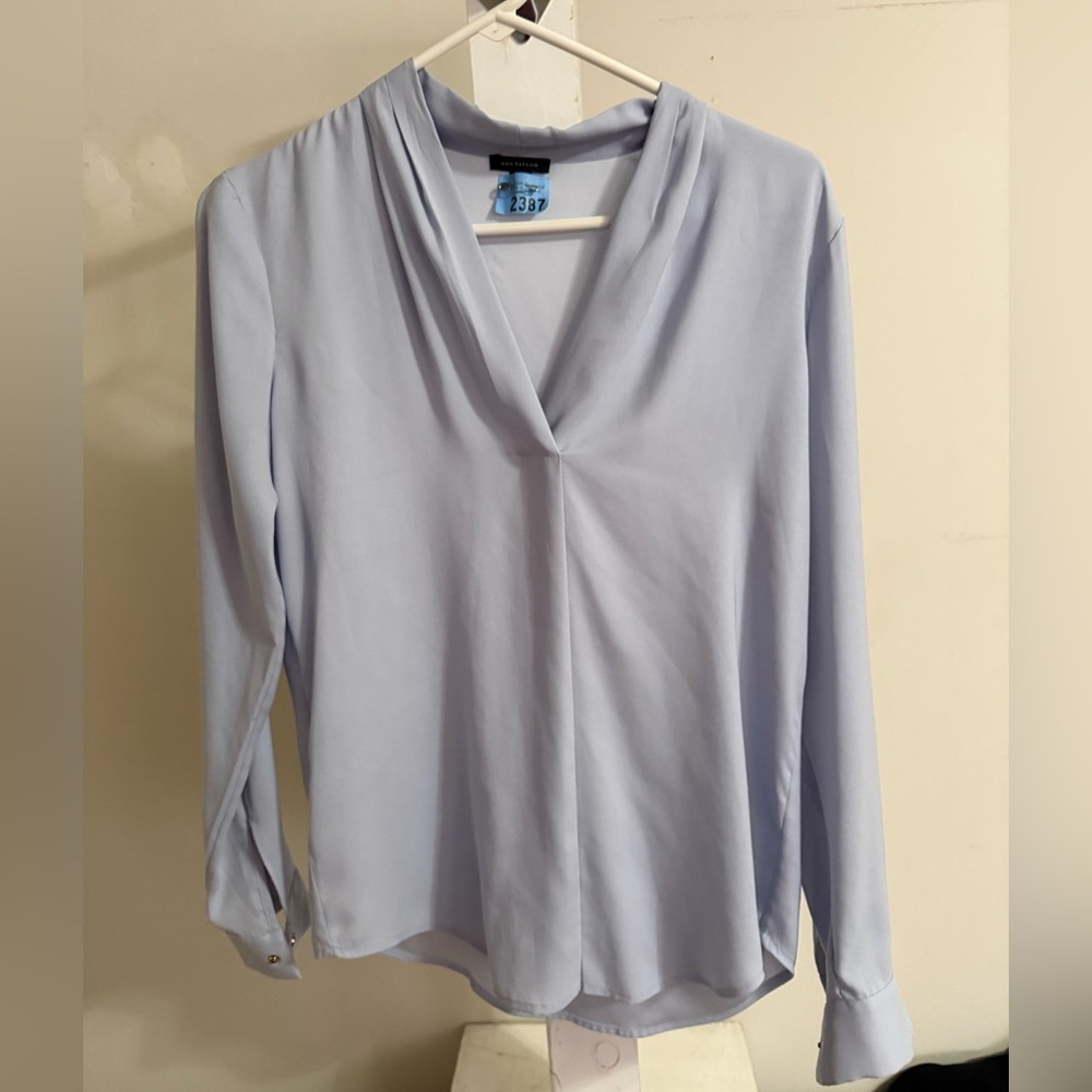 Ann Taylor V-Neck Blouse